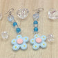 Blue Flower Earrings