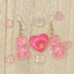 Pink Gummy Bear Earrings