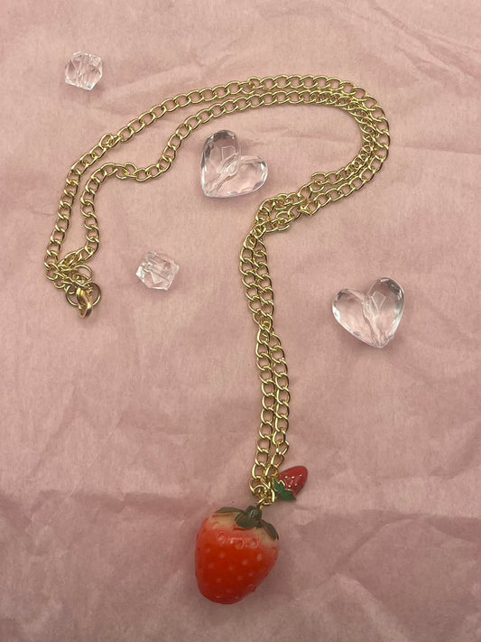 Strawberry Necklace